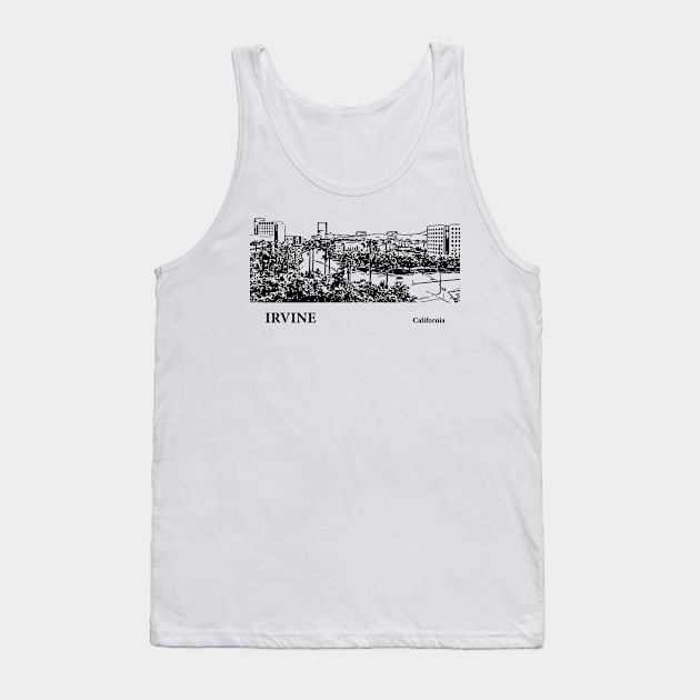 Irvine - California Tank Top by Lakeric